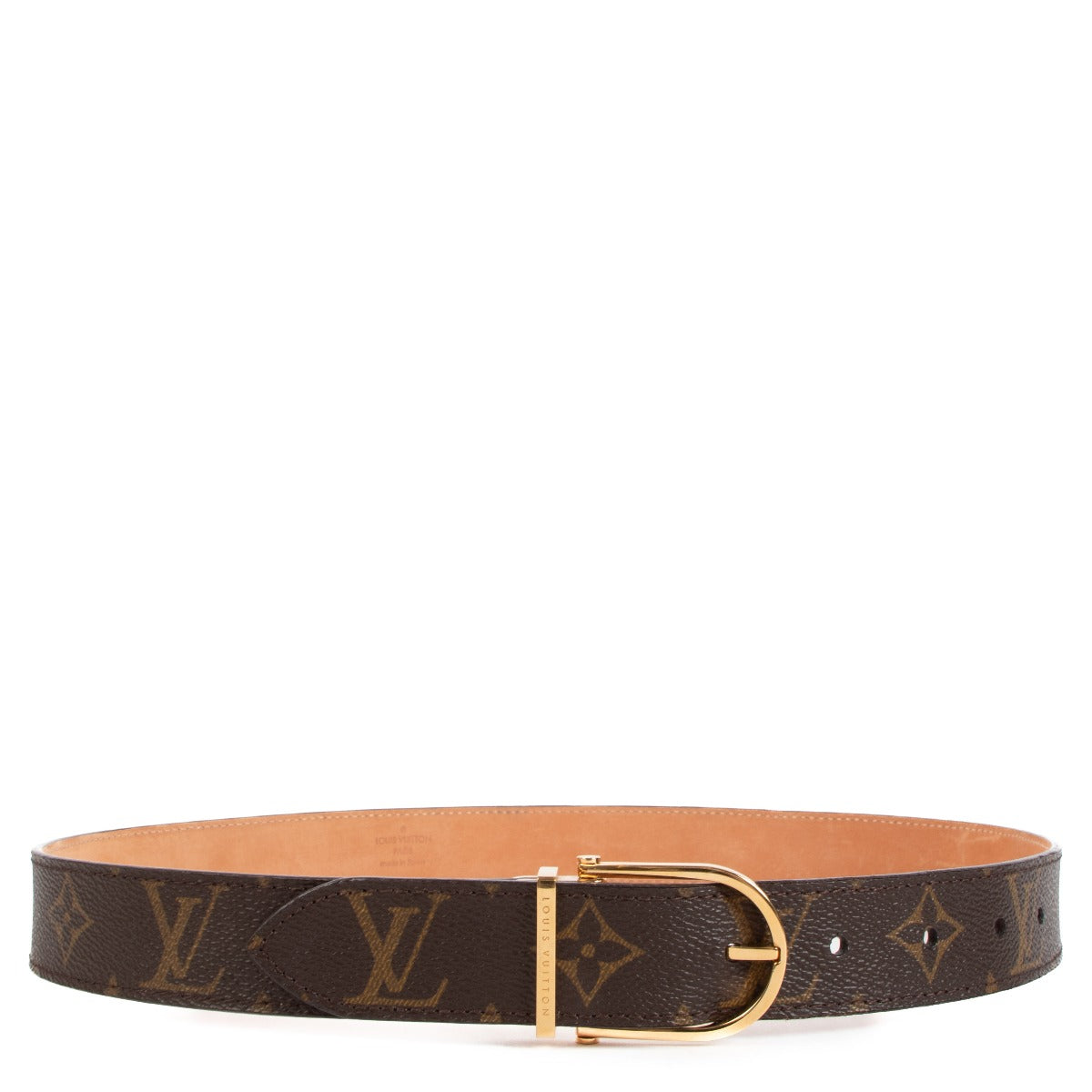 Louis Vuitton Monogram Canvas Belt 32mm - Size 80