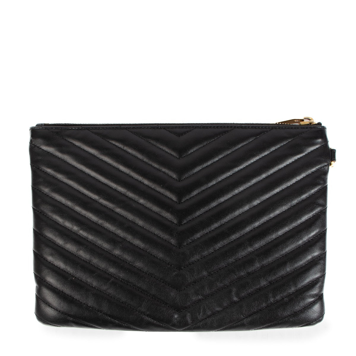 shop authentic second hand Yves Saint Laurent Black Monogram Clutch on Labellov.com
