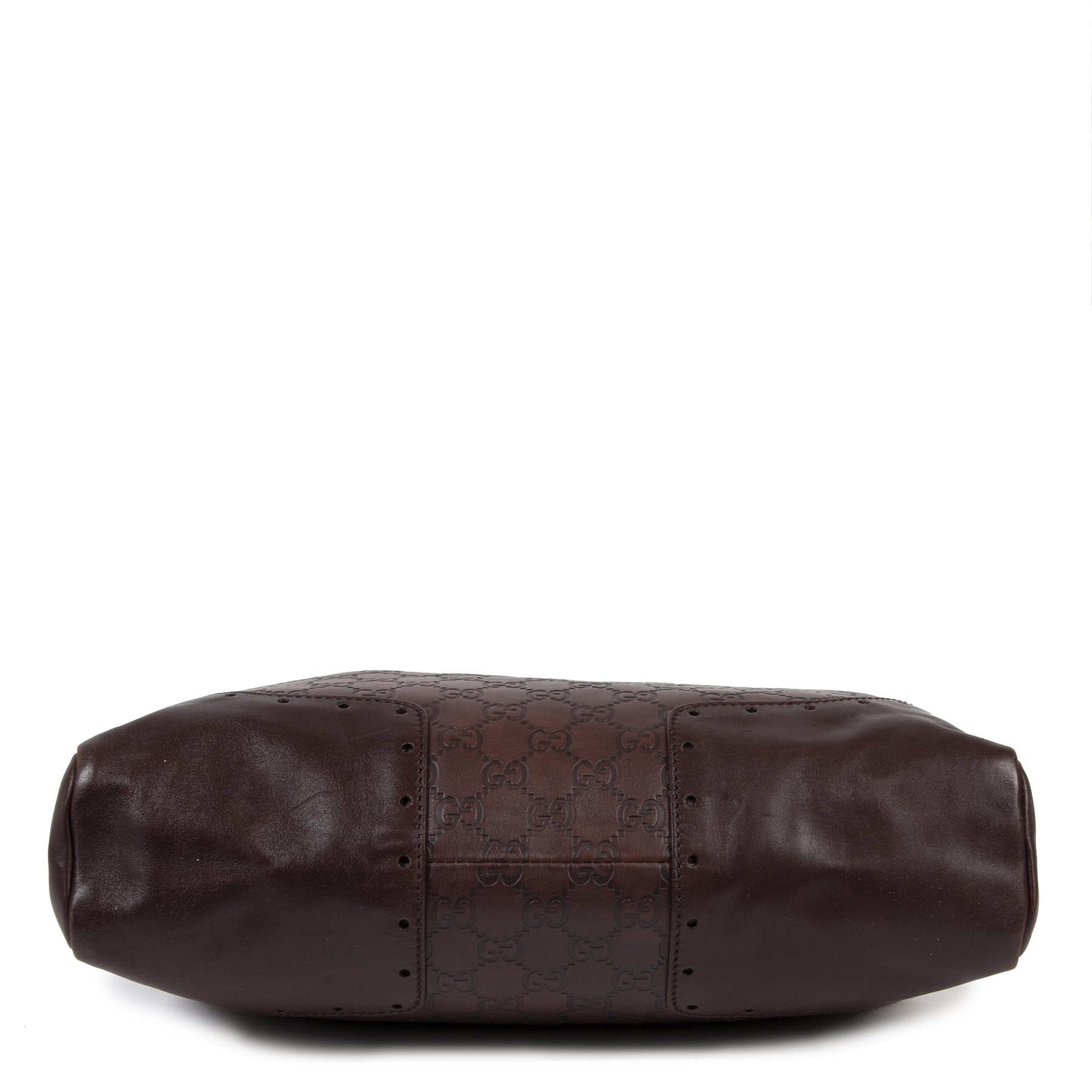 Authentic secondhand Gucci Burgundy Monogram Supreme Bag designer bags fashion luxury vintage webshop safe secure online shopping