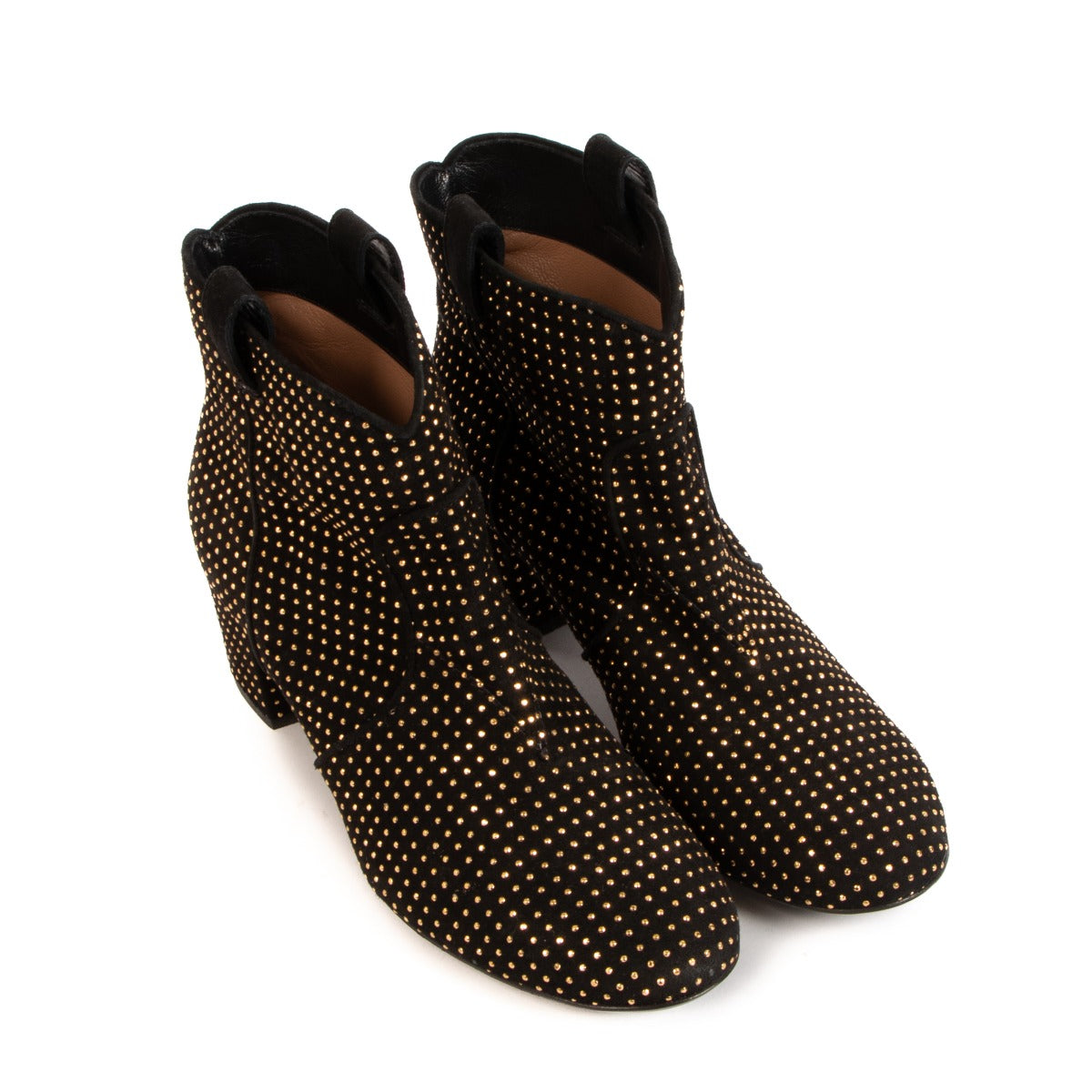 Laurence Dacade Black Crystal Boots