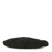 Authentic second-hand vintage Miu Miu Green Suede Flower Shoulder Bag buy online webshop LabelLOV
