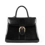Delvaux Brillant GM Black Box Calf