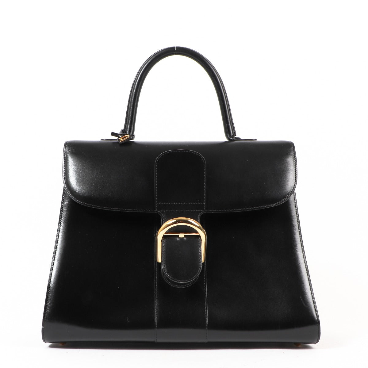 Delvaux Brillant GM Black Box Calf