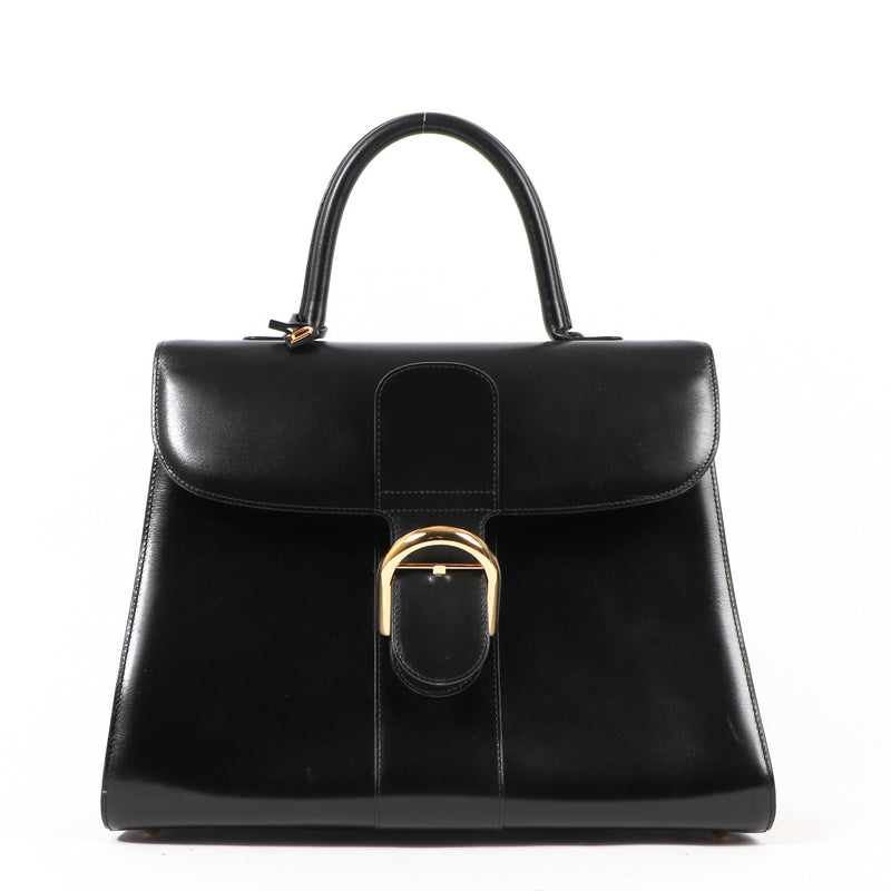 Delvaux Brillant GM Black Box Calf