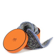 Get this Hermès Blue Plissé Scarf at Labellov online or instore for a reasonable price and in good condition.