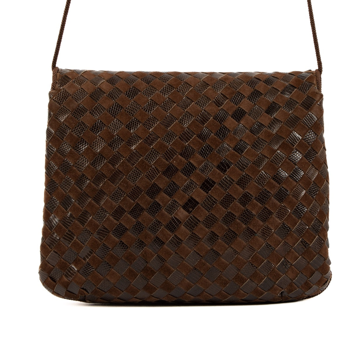 Shop 100% authentic second-hand Bottega Veneta Brown Shoulder Bag on Labellov.com