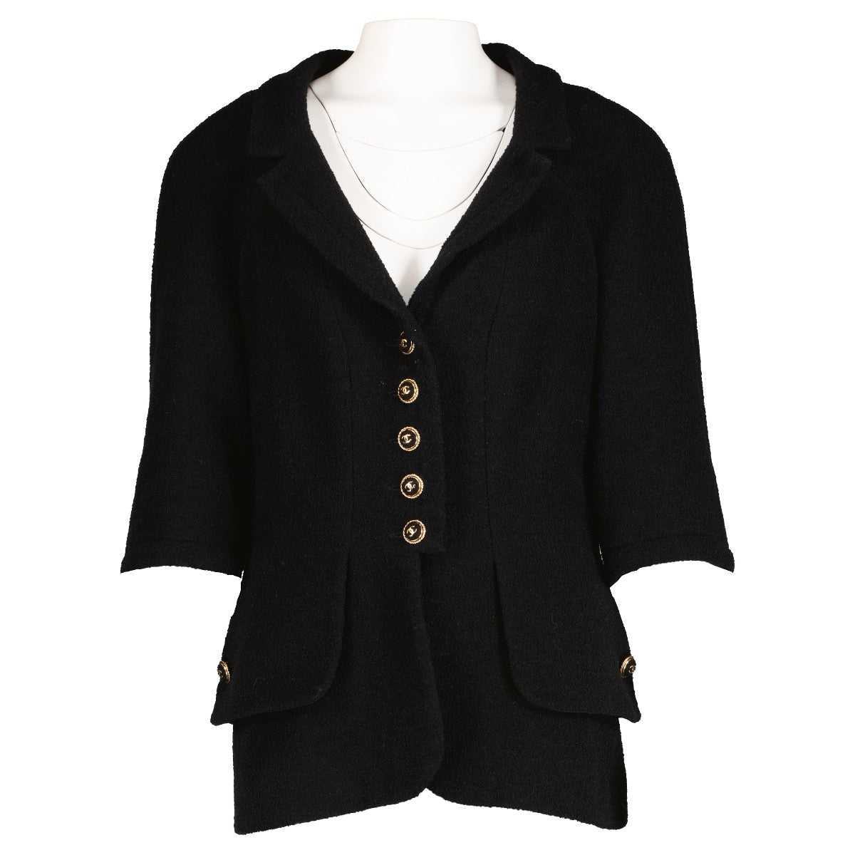 Shop 100% authentic second-hand Chanel 07P Black Blazer in size FR42 on Labellov.com
