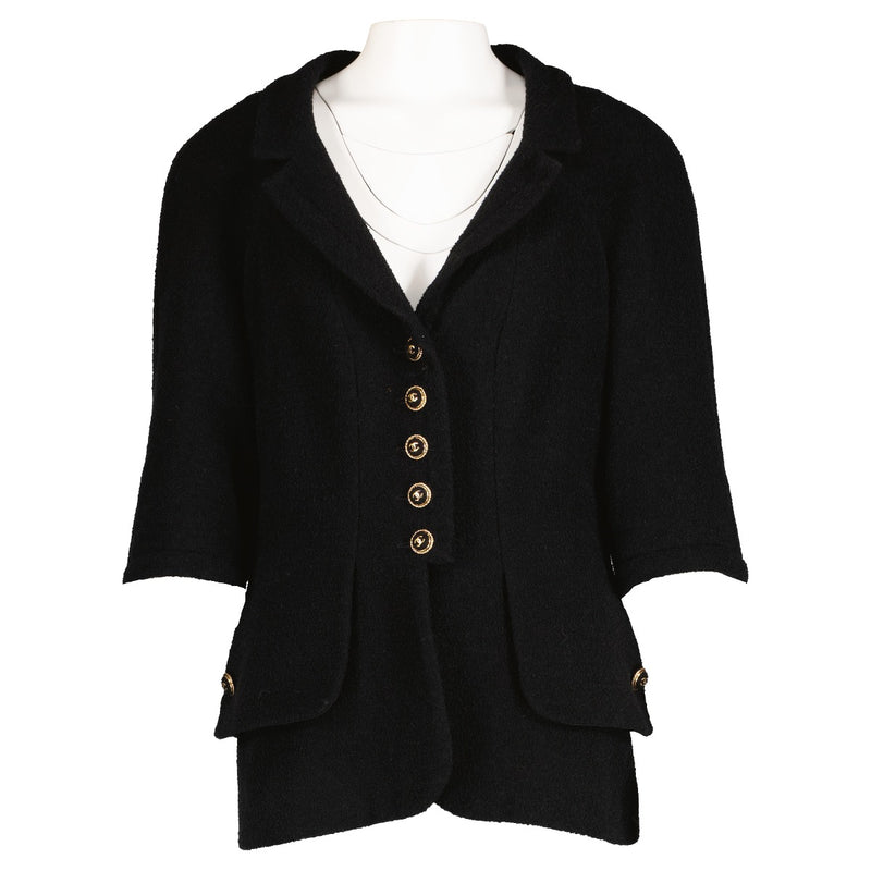 Shop 100% authentic second-hand Chanel 07P Black Blazer in size FR42 on Labellov.com
