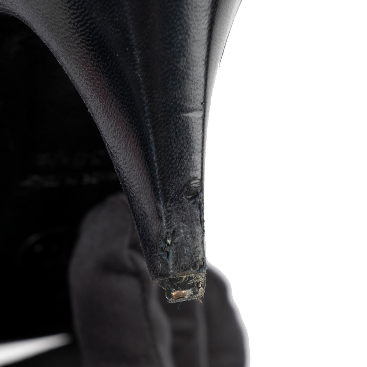 Chanel Zwart Leren Pumps Met Hagedissenafwerking - Maat 38,5