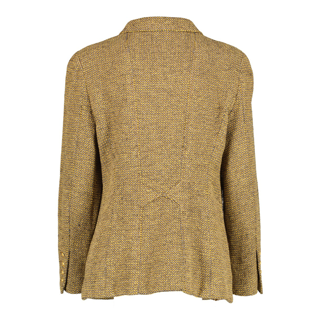 Chanel Fall 1996 Green Khaki Vintage Tweed Jacket