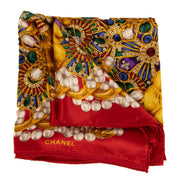 Shop 100% authentic second-hand Chanel Jewel Camellia Scarf on Labellov.com