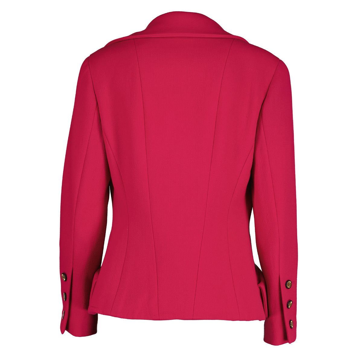 Chanel 1991 Runway Hot Pink Blazer Jacket