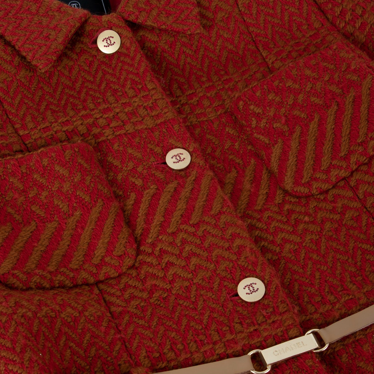 chanel 00a tweed jacket