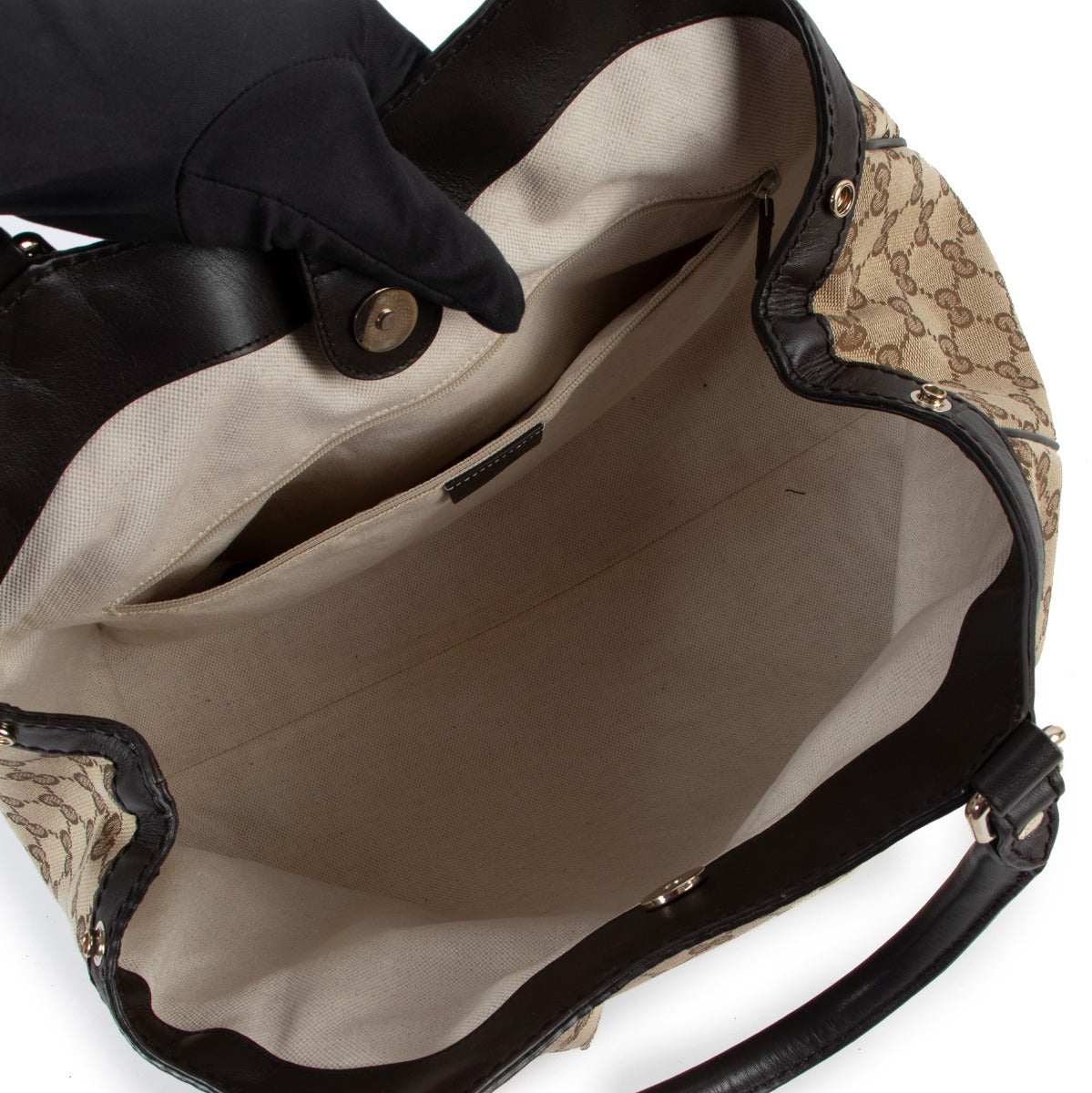 Gucci Sukey GG Canvas Top Handle Bag