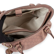 Gucci Rose Guccissima Leather Sukey Top Handle Bag