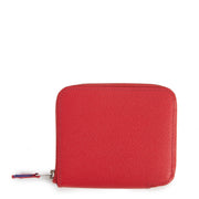 Authentic Second hand Hermès Rose Extreme Epsom Silk'In Compact Wallet at Labellov