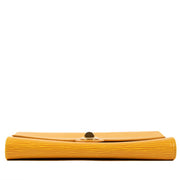 Shop 100% authentic second-hand Louis Vuitton Yellow Epi Leather Envelope Clutch on Labellov.com