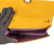 Shop 100% authentic second-hand Louis Vuitton Yellow Epi Leather Envelope Clutch on Labellov.com