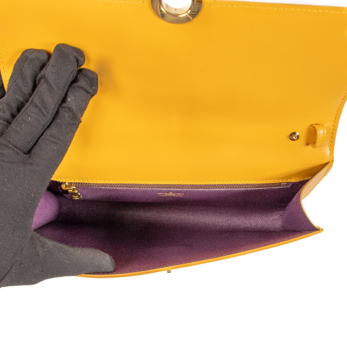 Shop 100% authentic second-hand Louis Vuitton Yellow Epi Leather Envelope Clutch on Labellov.com