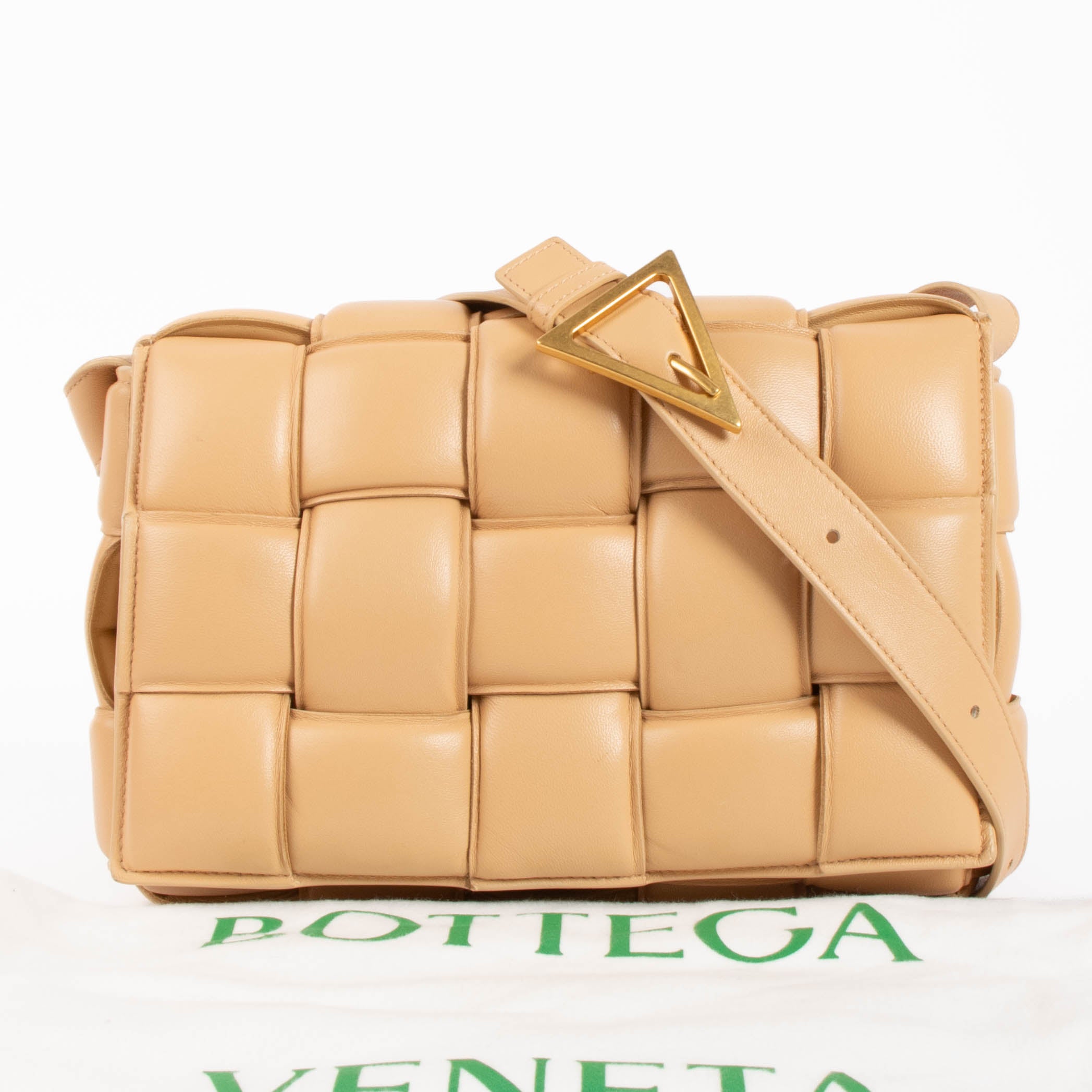 Bottega Veneta Almond Padded Cassette Bag – Labellov