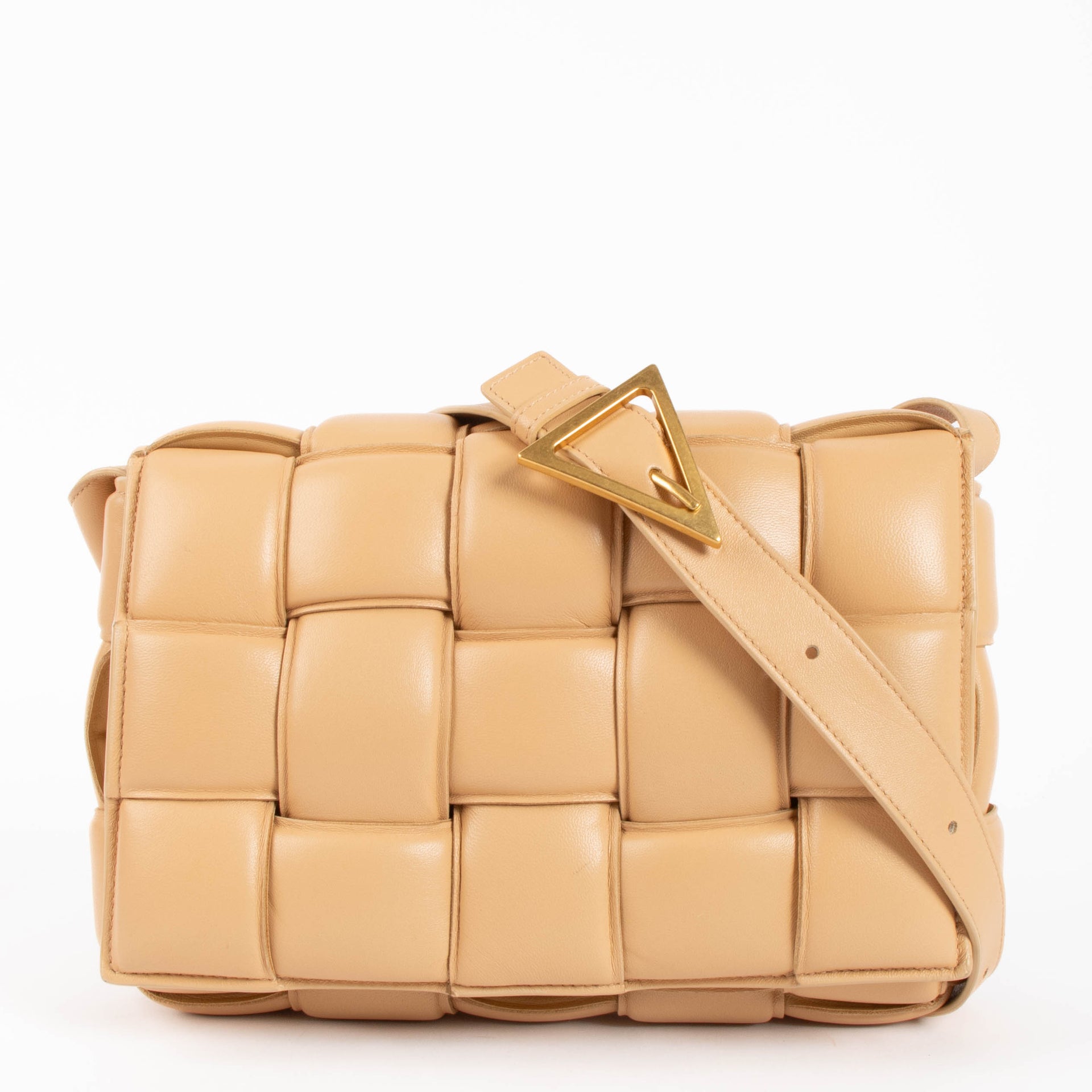 Bottega Veneta Almond Padded Cassette Bag
