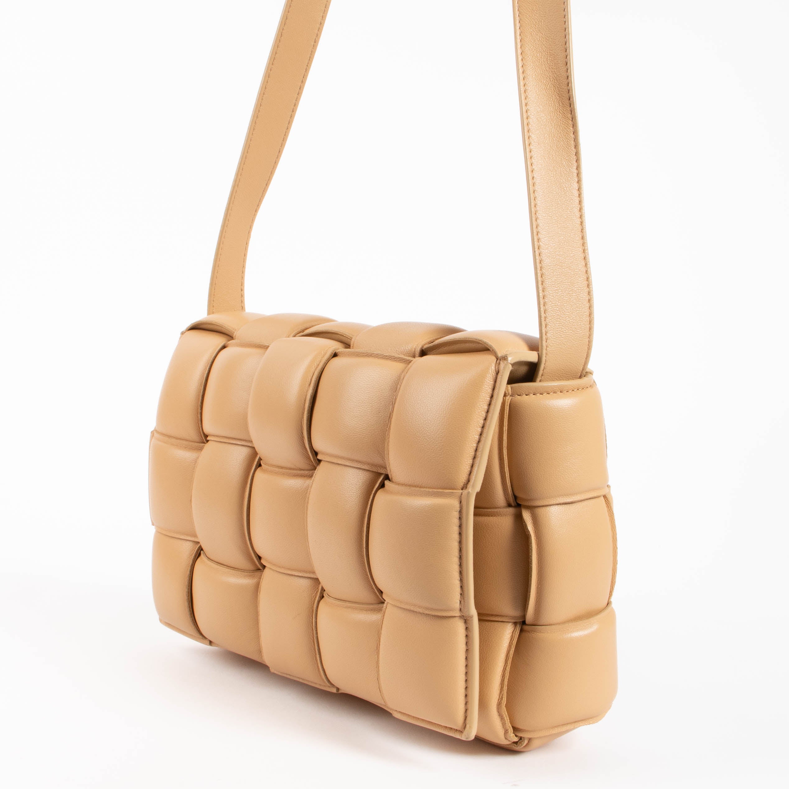 Bottega Veneta Almond Padded Cassette Bag – Labellov