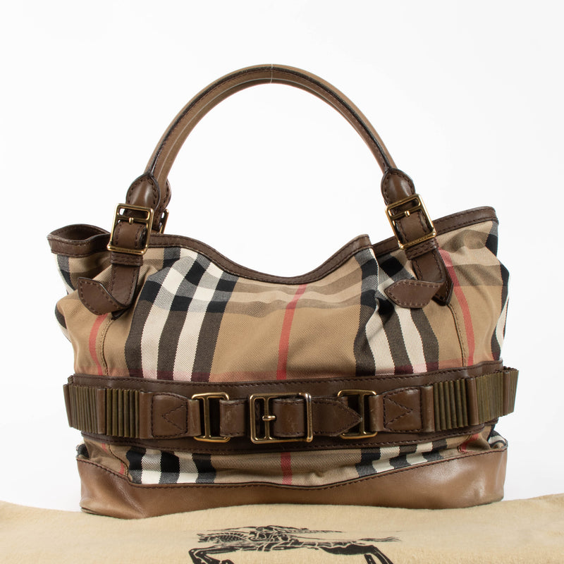 Burberry House Check Brecon Bag