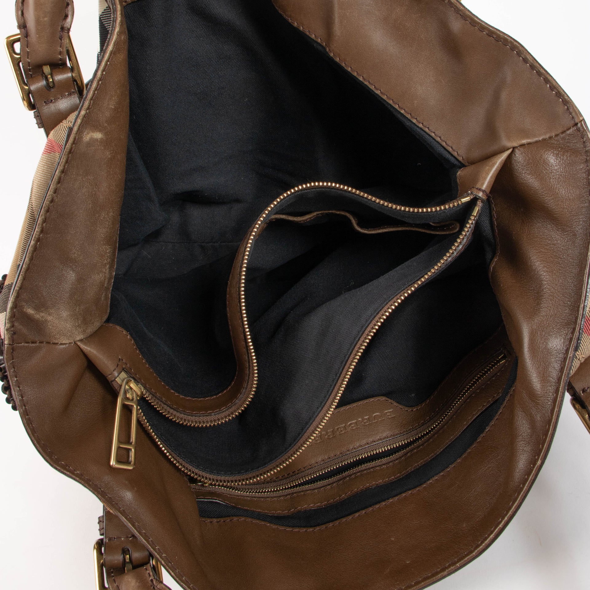Burberry House Check Brecon Bag