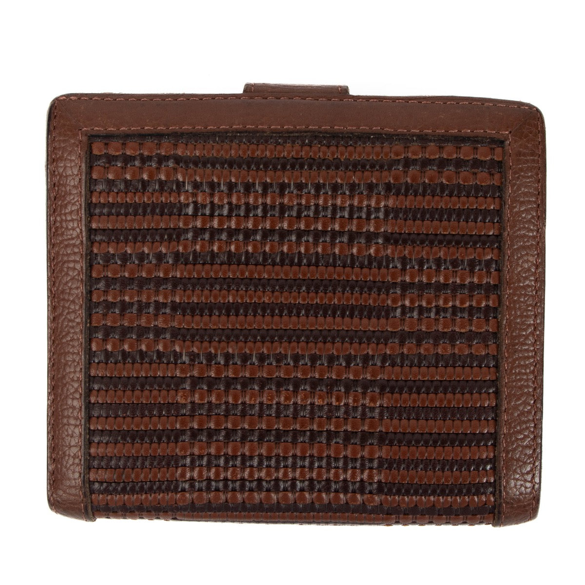 Shop 100% authentic second-hand Delvaux Brown Toile De Cuir Wallet on Labellov.com