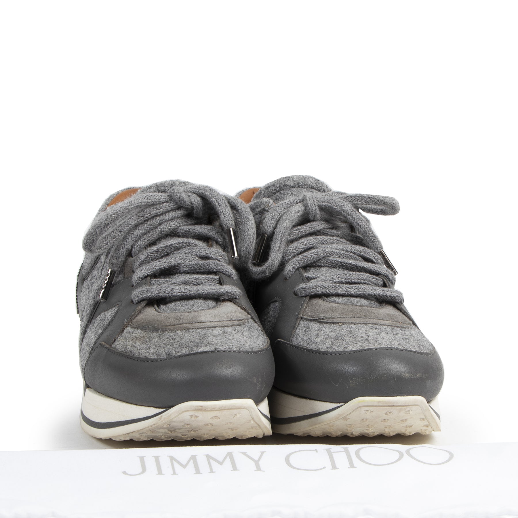 Authentic secondhand Jimmy Choo sneakers designer bags luxury vintage webshop fashion safe secure online shopping designer brands