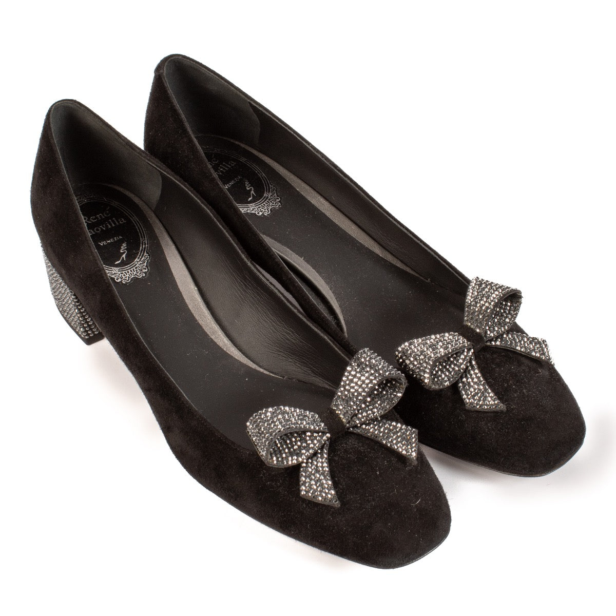 shop 100% authentic second hand René Caovilla Glitter Heels - Size 39 1/2 on Labellov.com