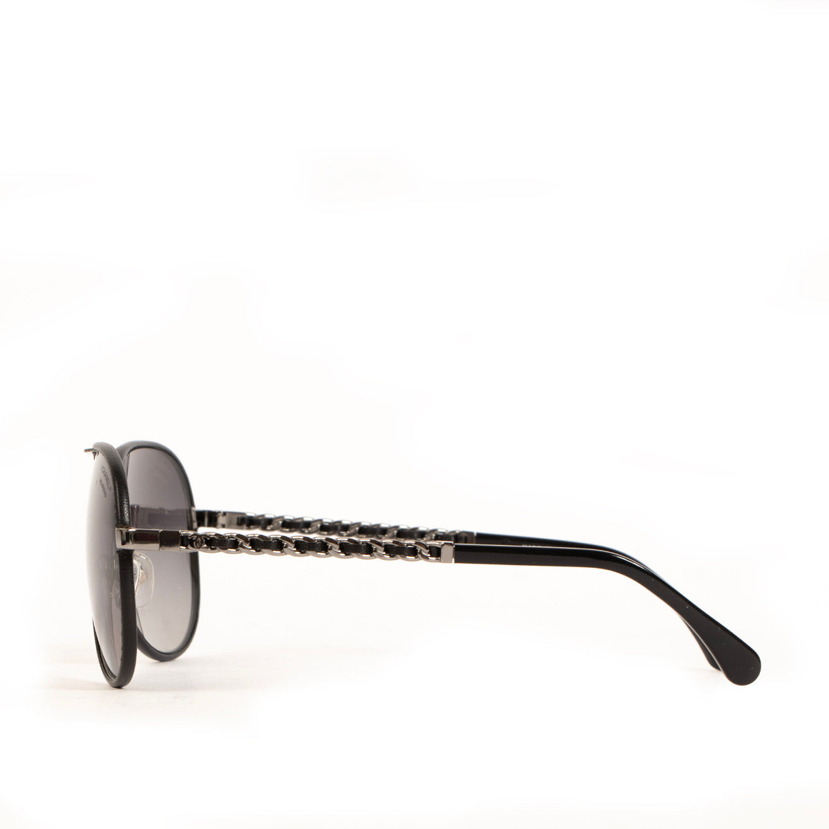 Chanel Black Aviator 4219 Sunglasses