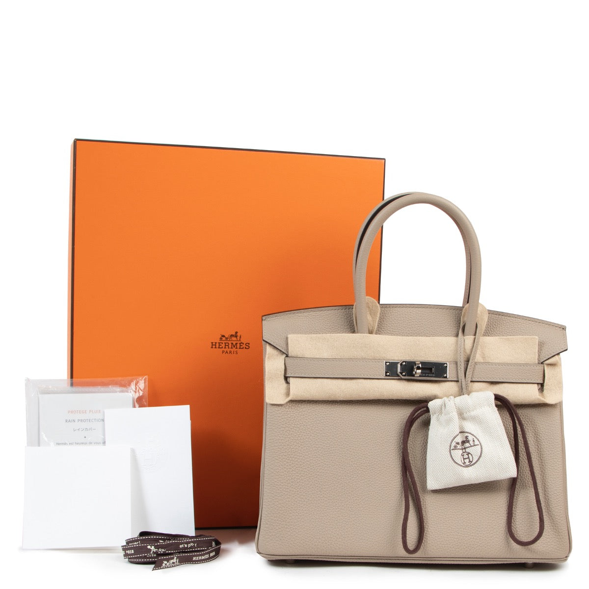 skip the waiting list shop safe online your Designer Birkin 30 gris Tourterelle