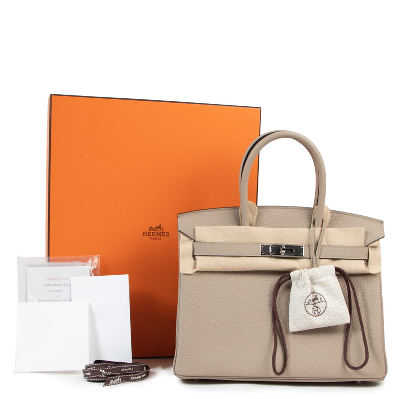 skip the waiting list shop safe online your Designer Birkin 30 gris Tourterelle
