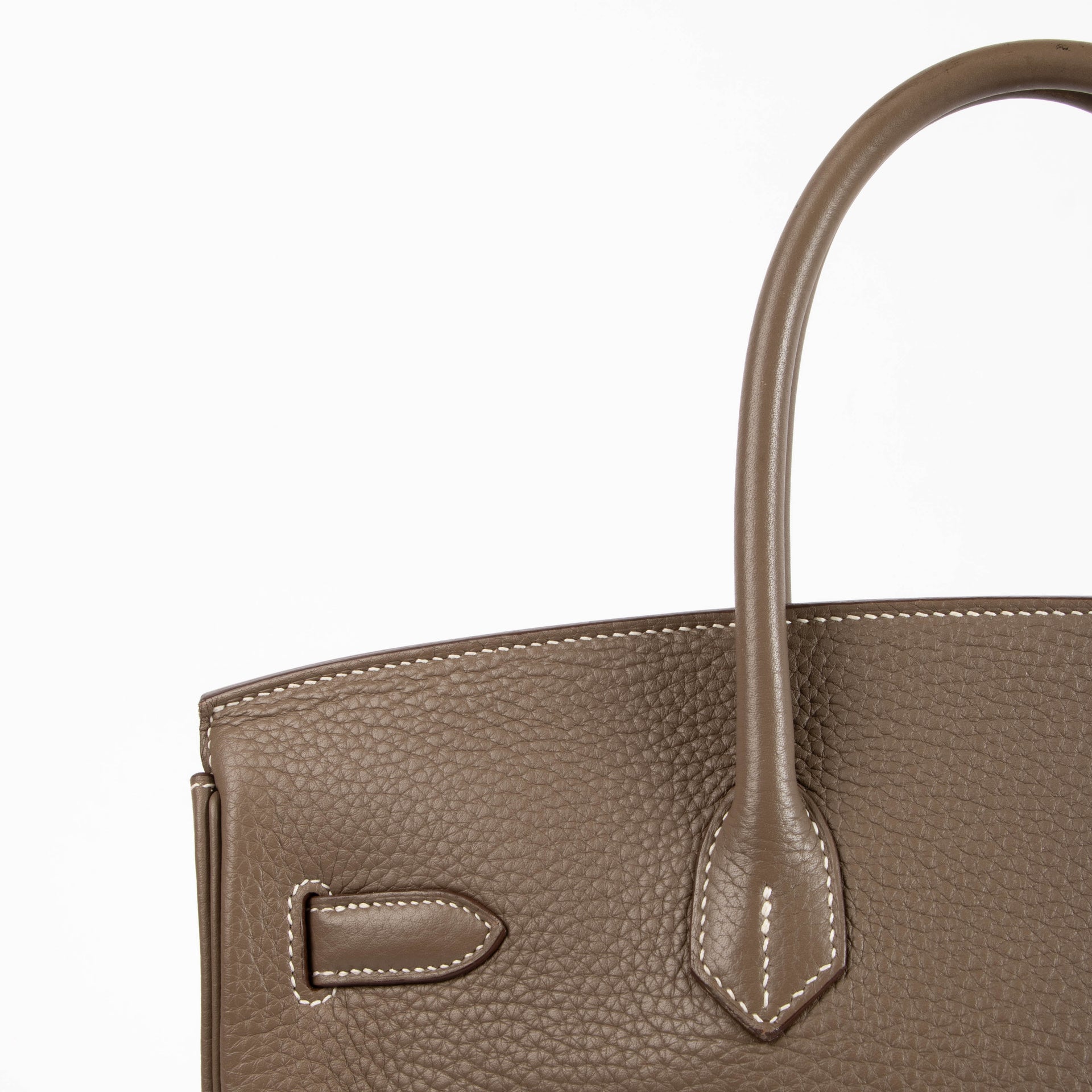 Hermès Birkin 35 Etoupe Clemence GHW