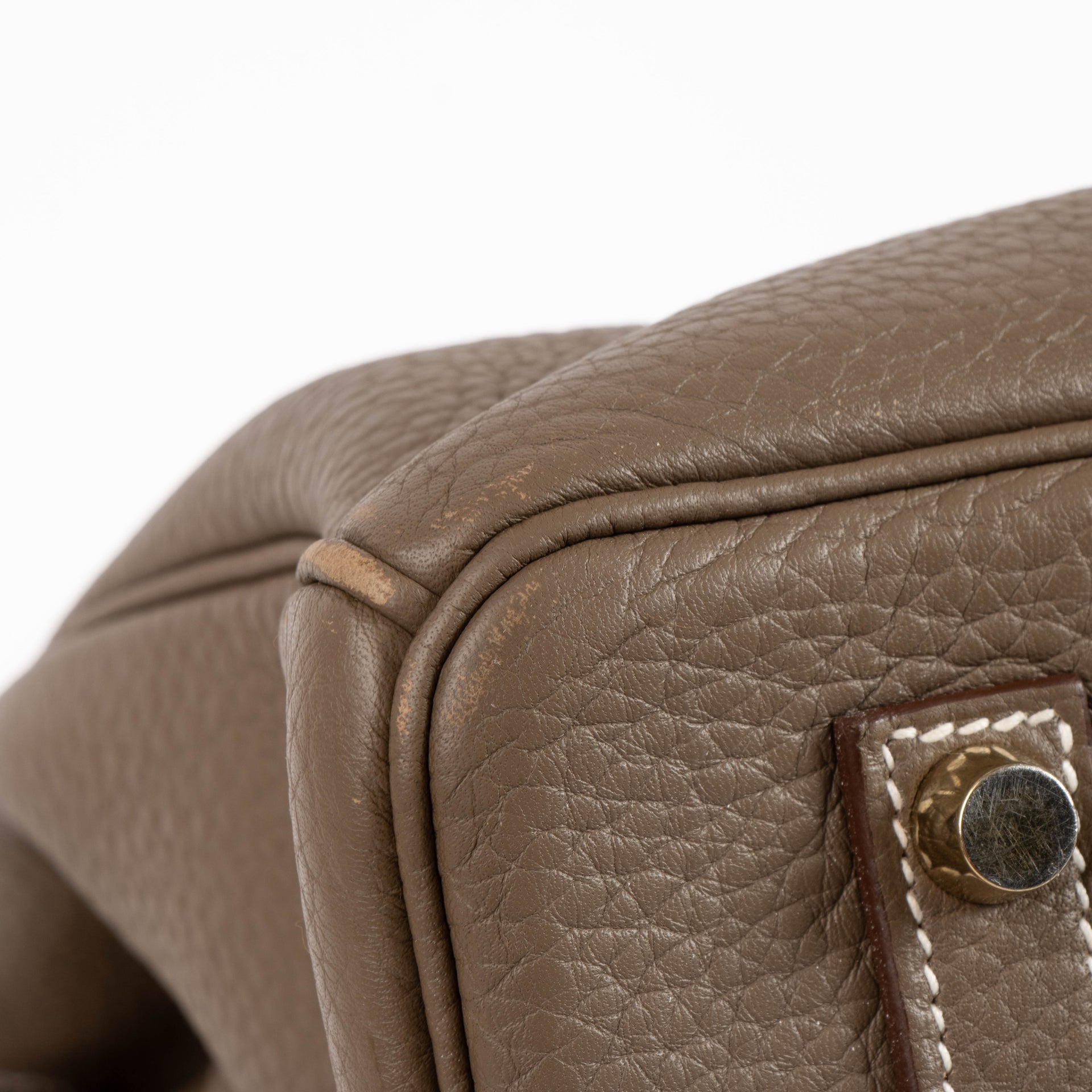 Hermès Birkin 35 Etoupe Clemence GHW