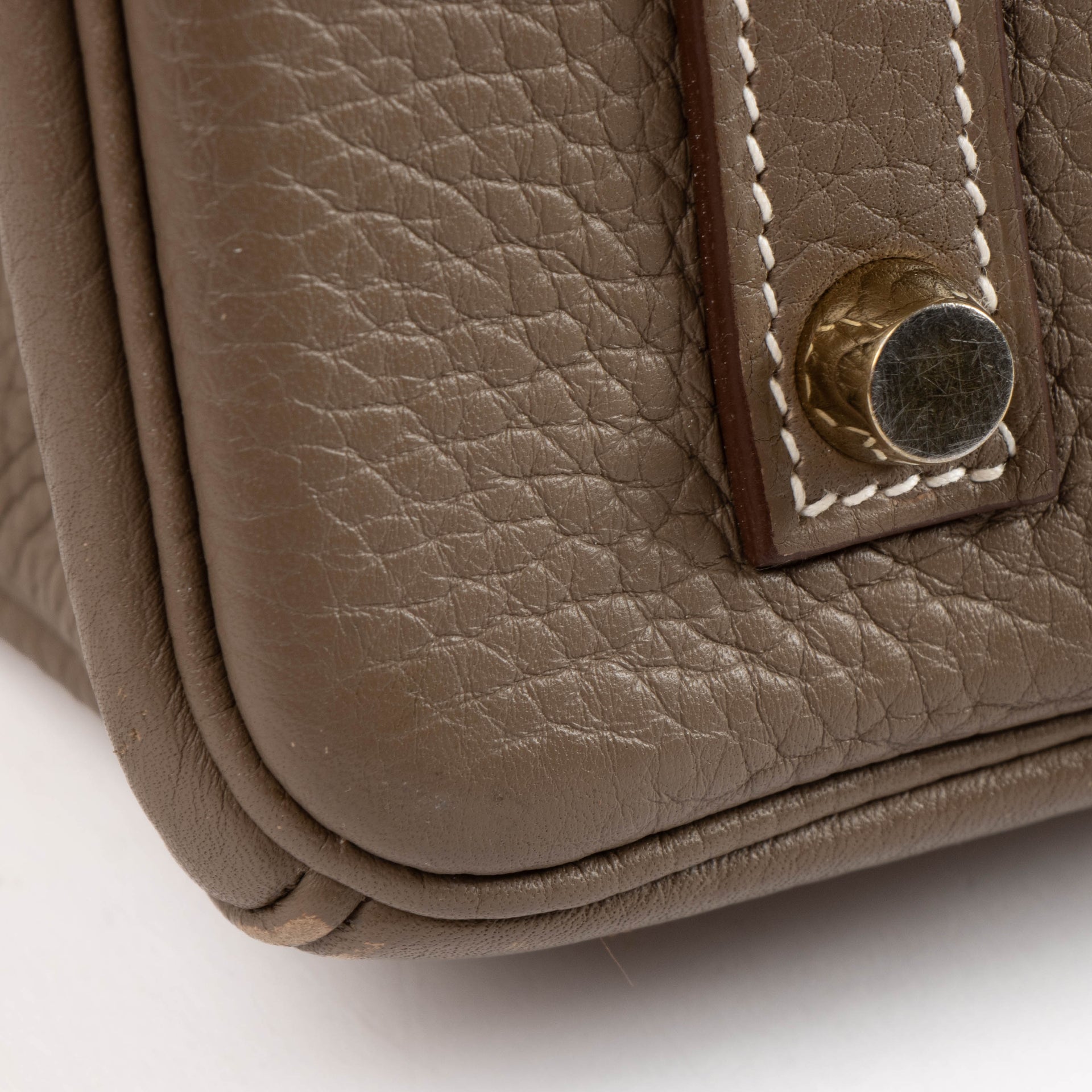 Hermès Birkin 35 Etoupe Clemence GHW