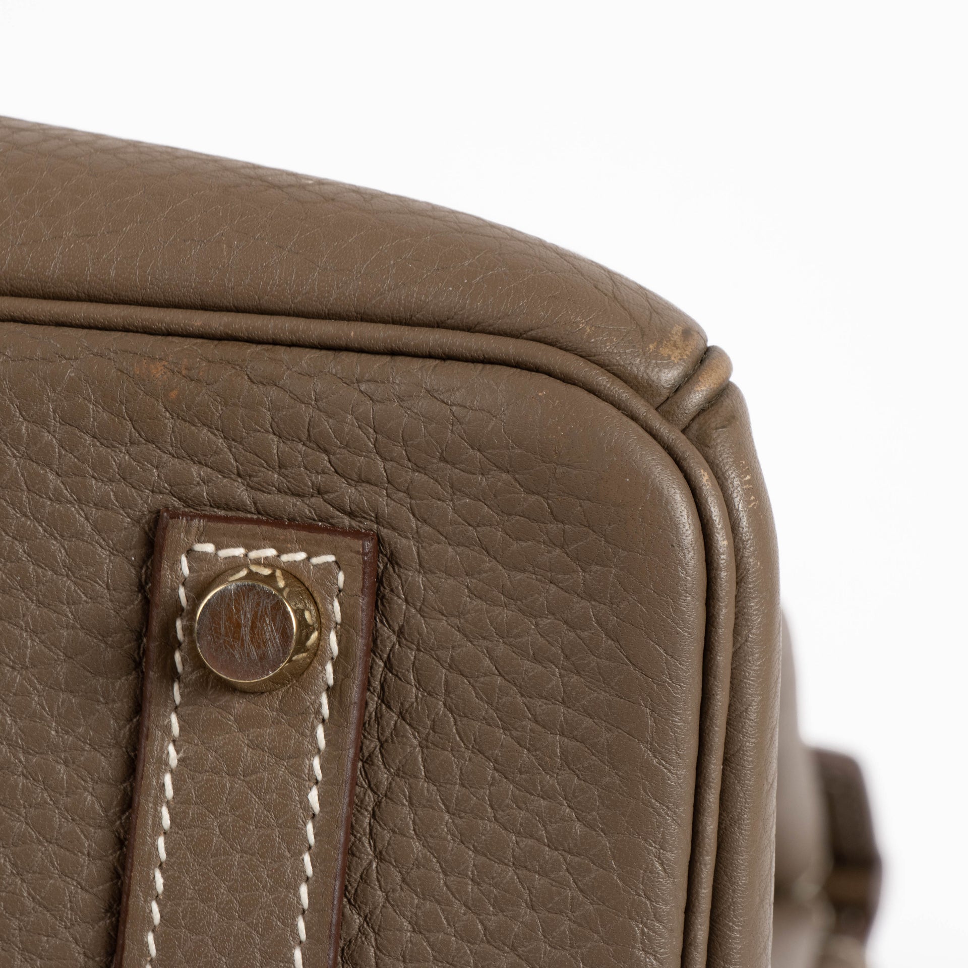 Hermès Birkin 35 Etoupe Clemence GHW