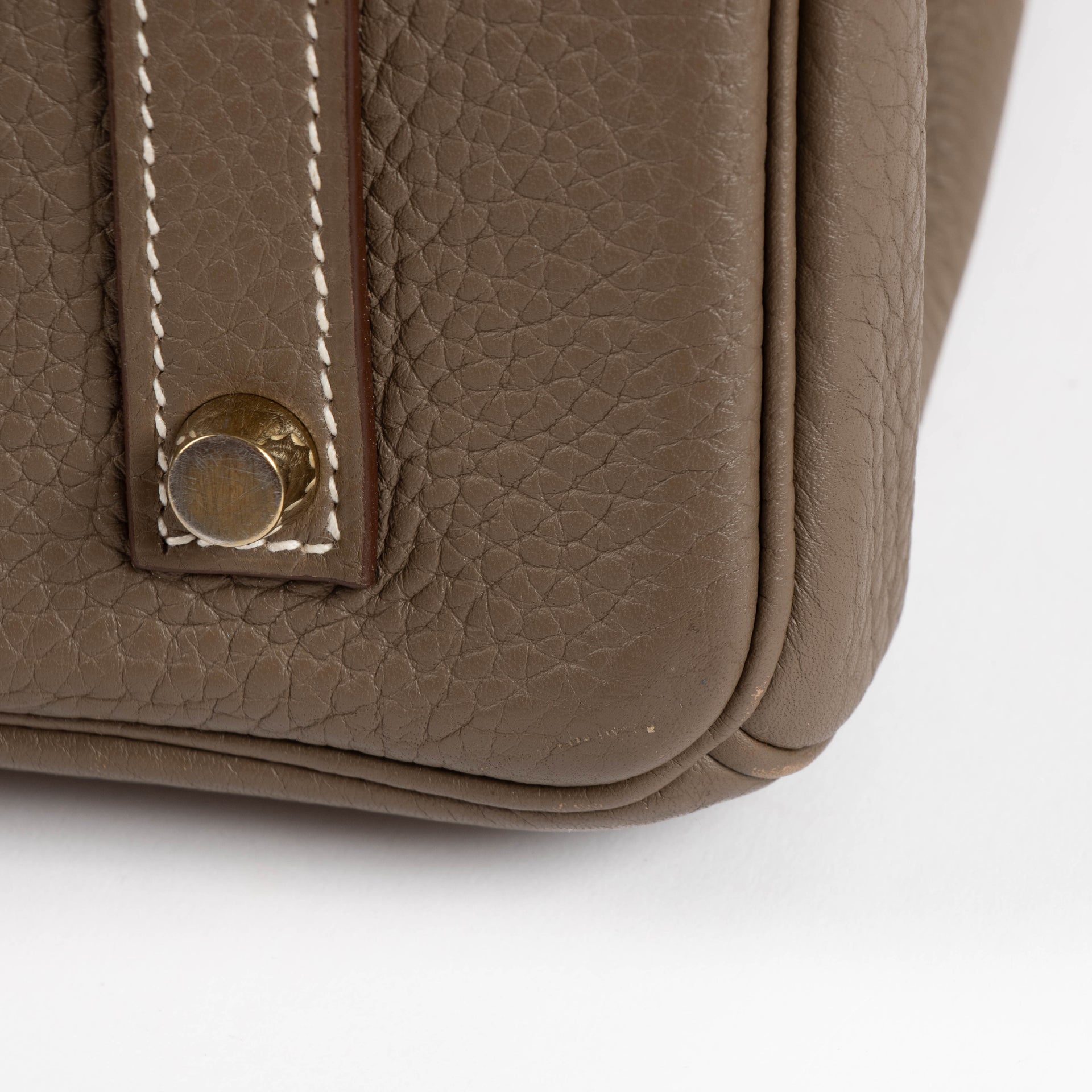 Hermès Birkin 35 Etoupe Clemence GHW
