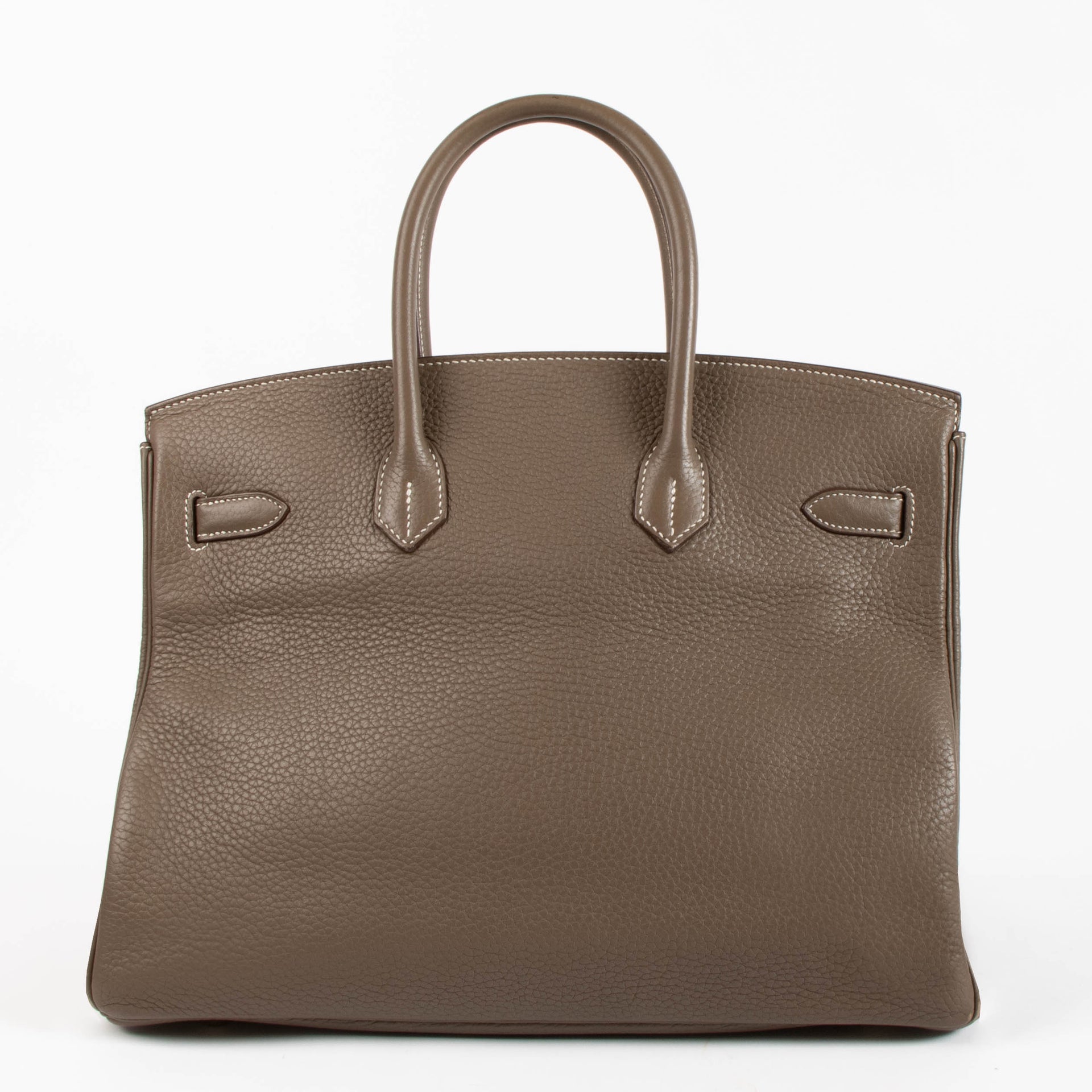 Hermès Birkin 35 Etoupe Clemence GHW