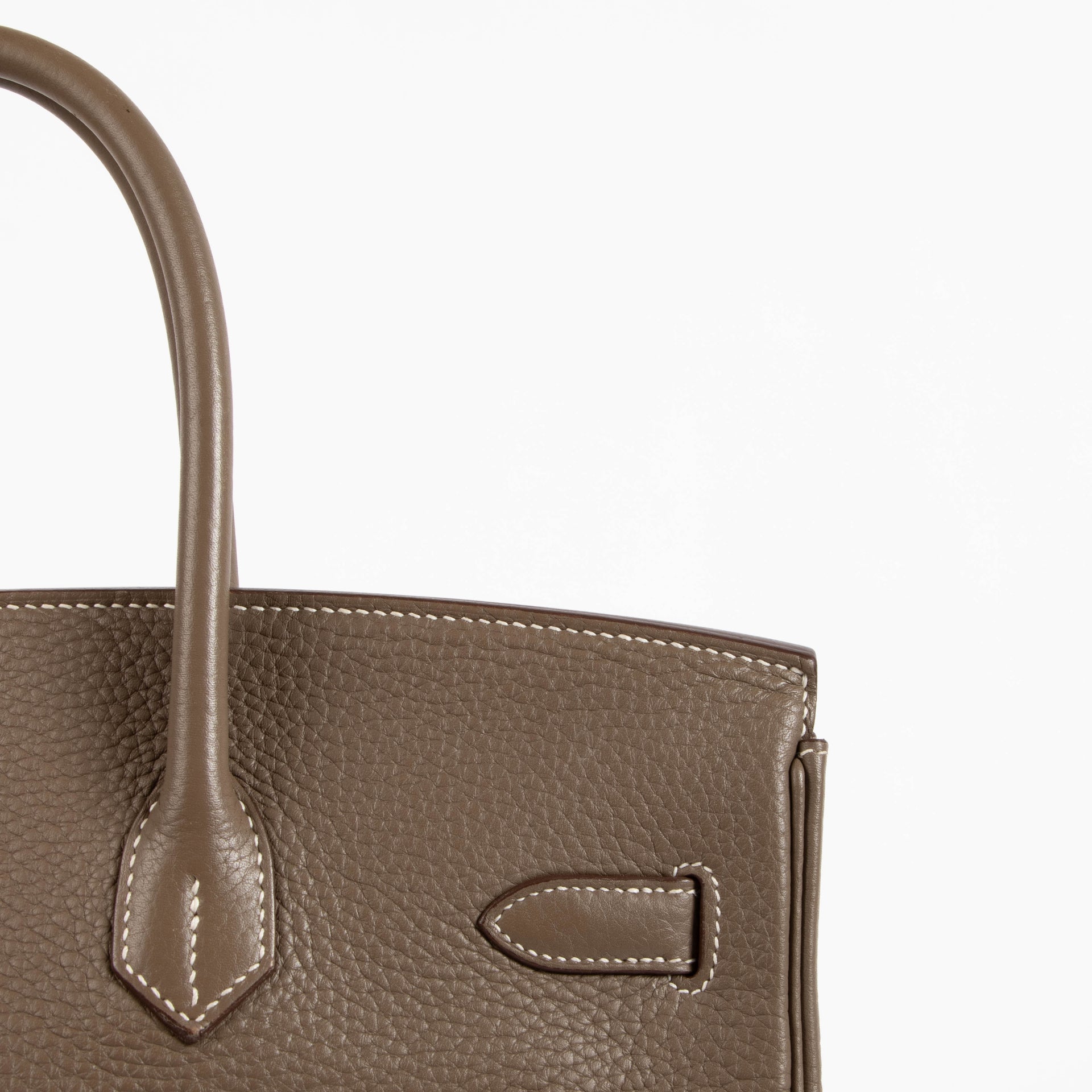 Hermès Birkin 35 Etoupe Clemence GHW