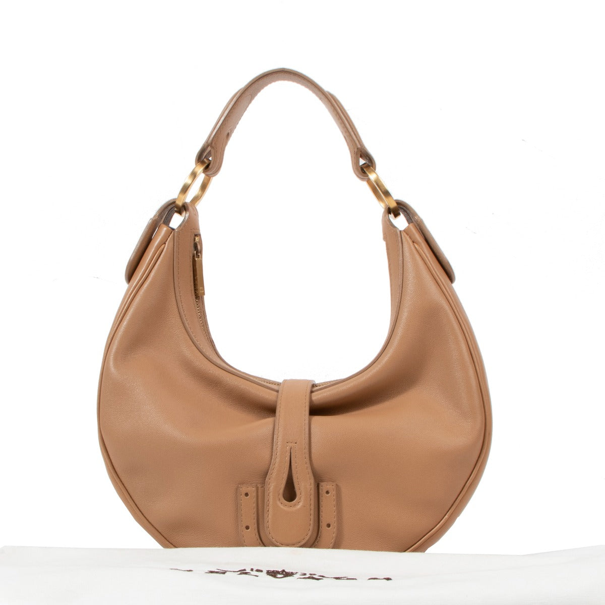 Delvaux Beige Camille XS Shoulder Bag