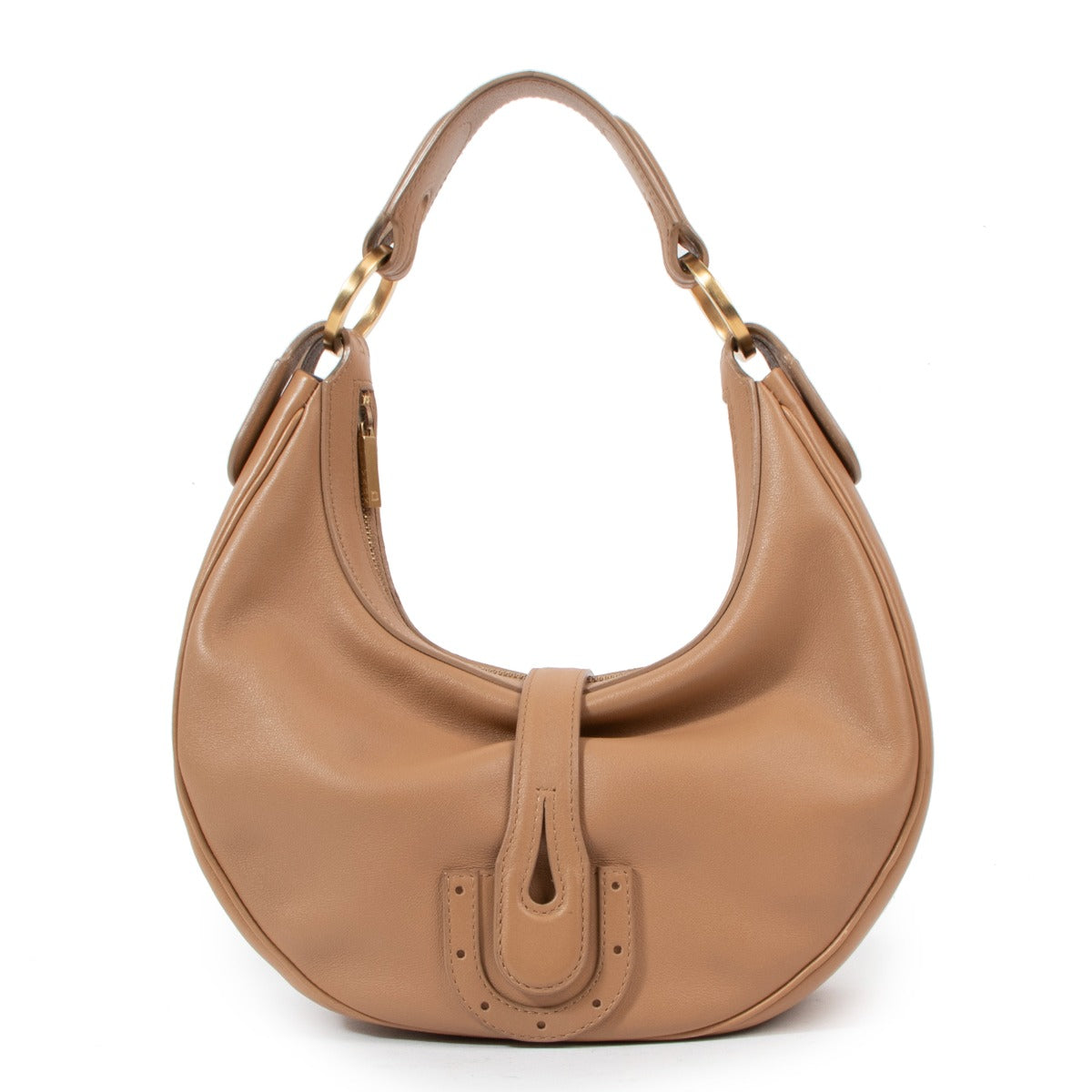 Delvaux Beige Camille XS Shoulder Bag