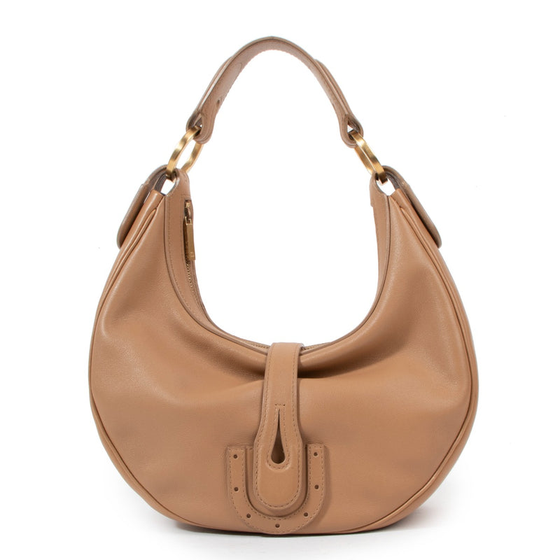 Delvaux Beige Camille XS Shoulder Bag