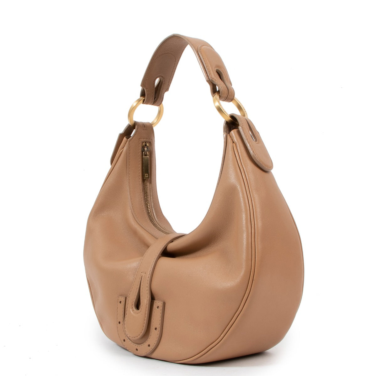 Delvaux Beige Camille XS Shoulder Bag