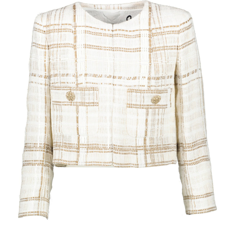 Chanel 15C Paris-Dubai Tweed Jewel Button Cropped Jacket