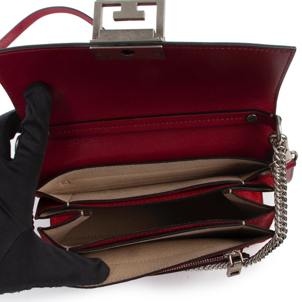 Sac bandoulière Givenchy GV3 petit rouge