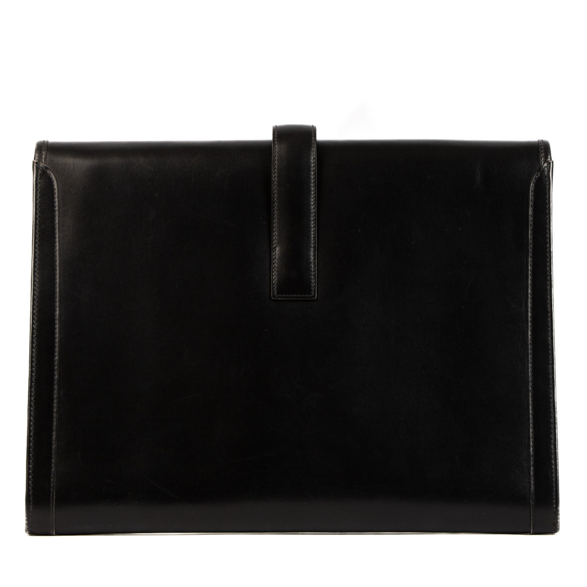 Hermès Zwarte Jige XL Clutch