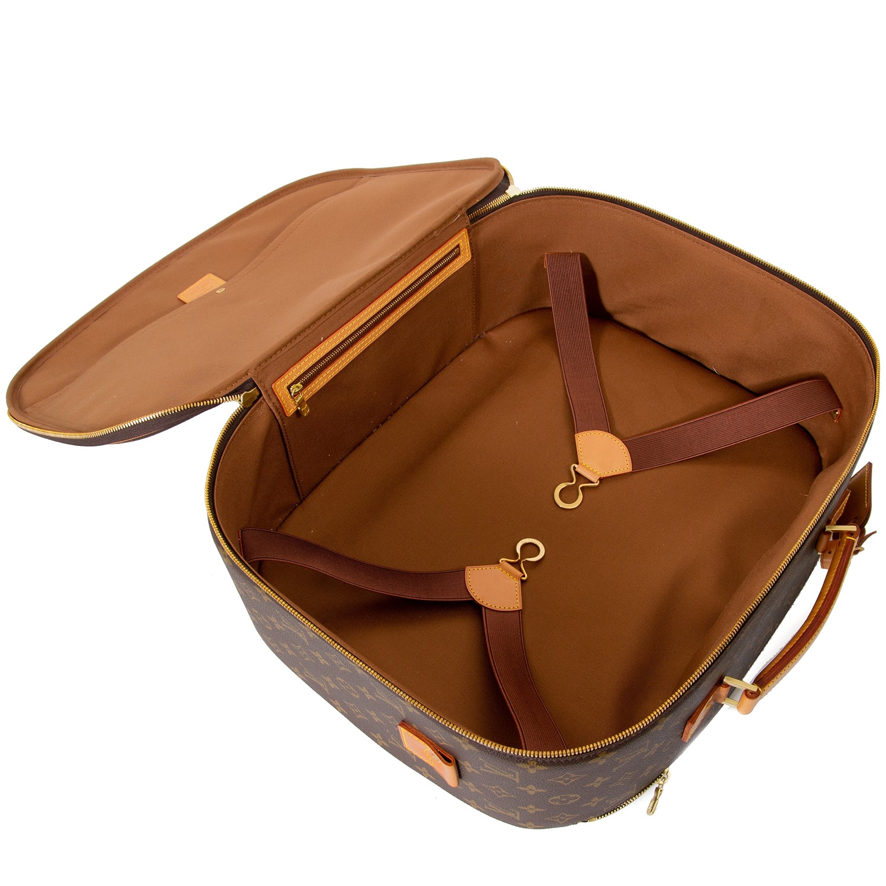 Are you interested in an authentic Louis Vuitton Monogram Travel Case?
