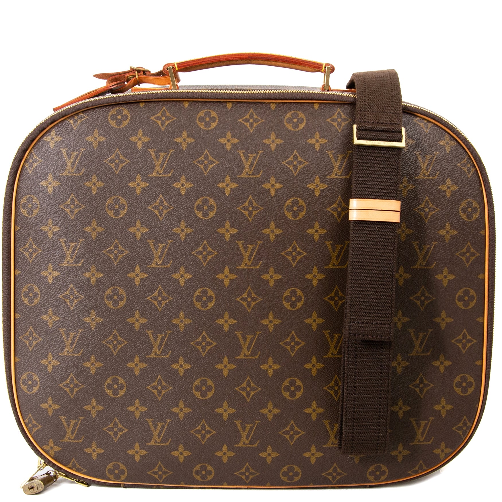 Buy your authentic Louis Vuitton Monogram Travel Case for the best price at Labellov secondhand luxury in Antwerp